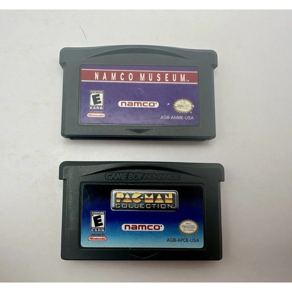 Pac-Man Collection Namco Nintendo Game Boy Advance Games LOT Bundle